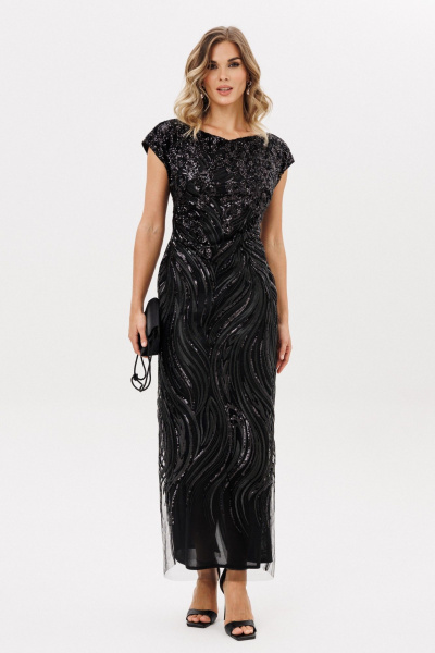 Платье EOLA 2983.1 черный - фото 12