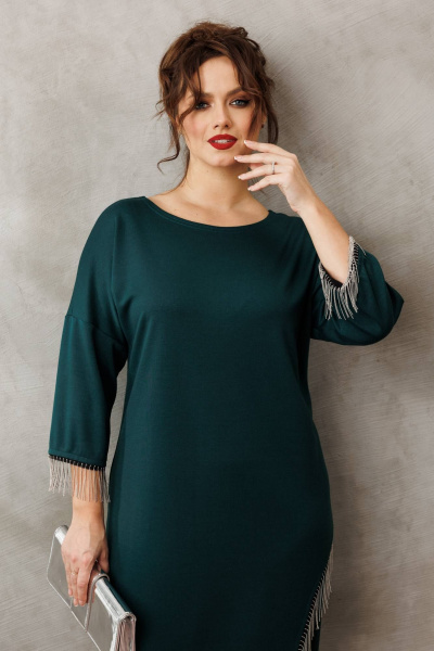 Платье Anastasia 1308 изумруд_ - фото 6