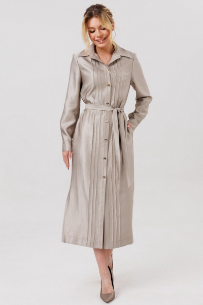 Платье Faufilure C1789 золотистый - фото 2