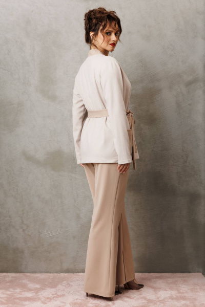 Брюки, жакет Anastasia 1290.1 капучино - фото 4