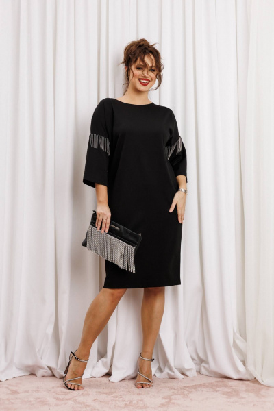 Платье Anastasia 1310.2 черный - фото 5