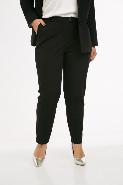 Брюки, жакет Takka Plus 25-258/1 черный - фото 8