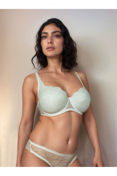 Бюстгальтер Frank&Co 11838 сумрачно-белый - фото 9