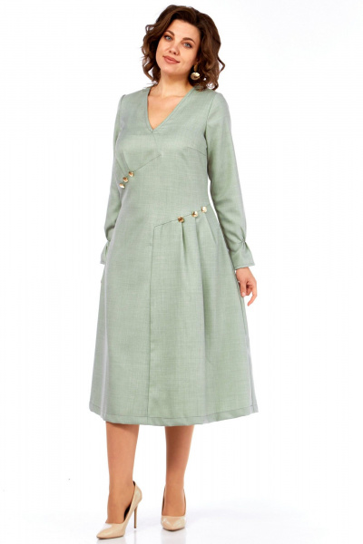 Платье Celentano lite 5072 шалфей - фото 4