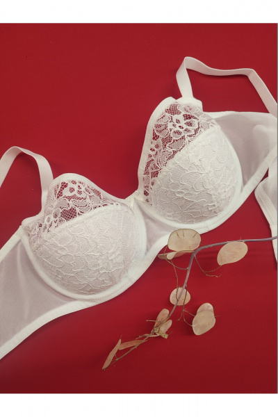 Бюстгальтер Frank&Co 11114 белый - фото 9