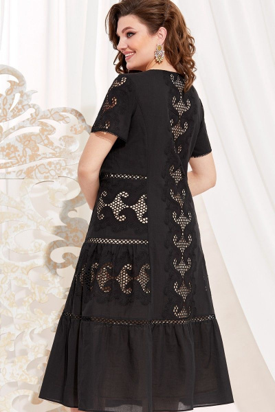 Платье Vittoria Queen 13983/1 черный - фото 3