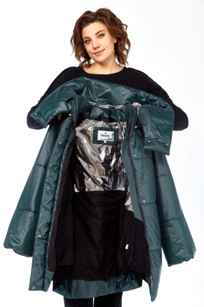 Куртка Диомант 2130 изумруд - фото 8