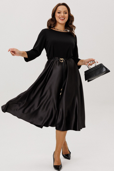 Платье Mubliz 295 черный - фото 6