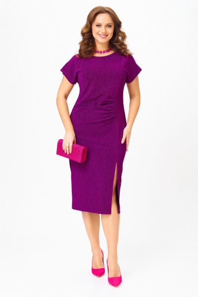Платье Mubliz 312 фиолетовый - фото 16