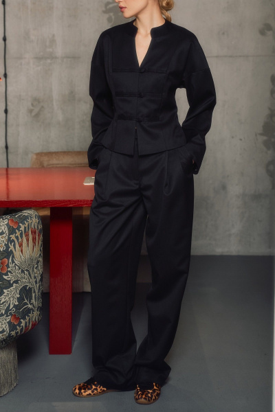 Брюки THE VERY 2438 черный - фото 2