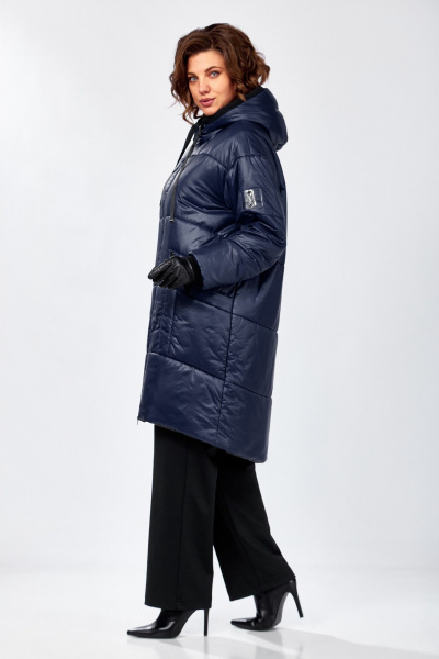 Полупальто Lady Secret 8302 синий - фото 4