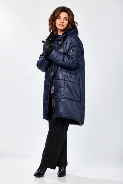 Полупальто Lady Secret 8302 синий - фото 3