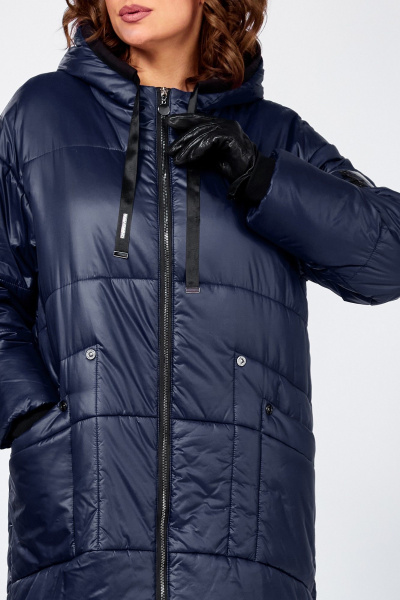 Полупальто Lady Secret 8302 синий - фото 6