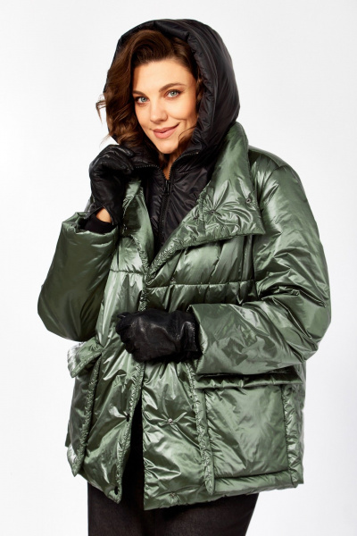 Куртка Lady Secret 7297 нефритовый_перламутр - фото 1