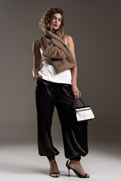 Брюки SILVERSPICE S-3527 черный - фото 10