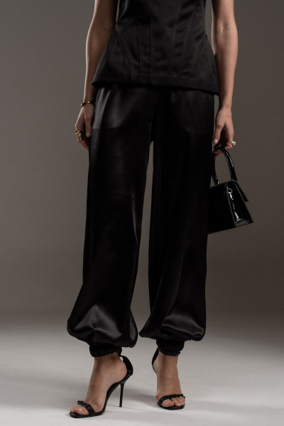 Брюки SILVERSPICE S-3527 черный - фото 5