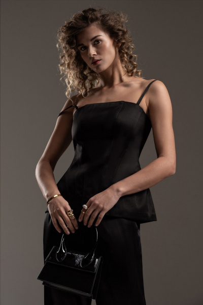 Корсет SILVERSPICE S-7529 черный - фото 9