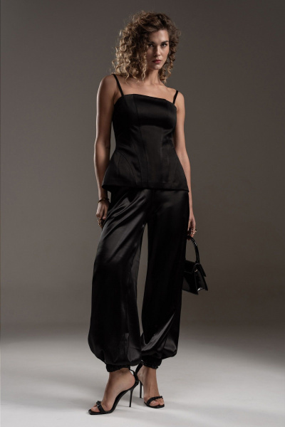 Корсет SILVERSPICE S-7529 черный - фото 8