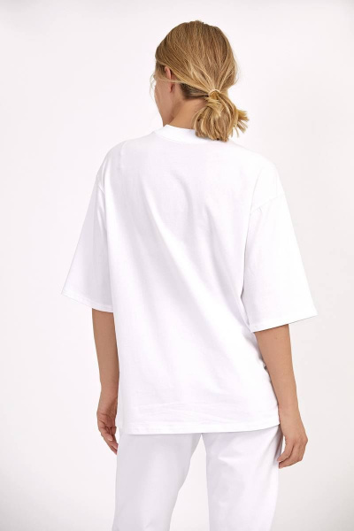 Летняя футболка из хлопка с коротким рукавом KOSKA 206 - фото 4