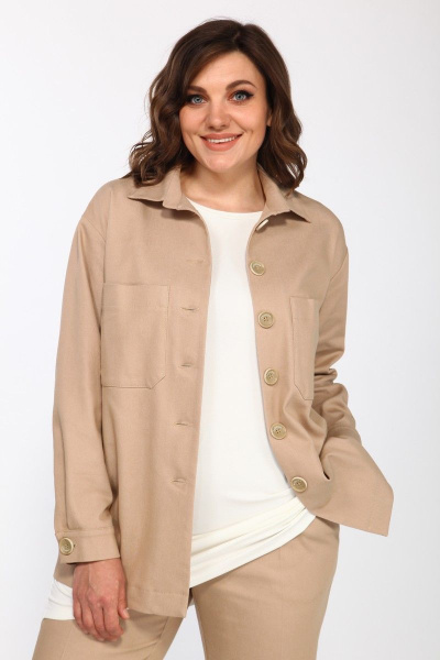 Брюки, жакет, майка FOXY FOX 1274 бежевый - фото 3