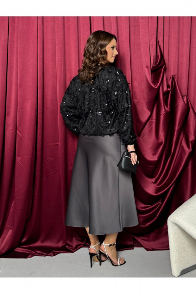 Юбка Condra 12096 серый - фото 6