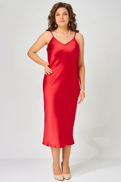 Платье Fita 20771 красный - фото 1