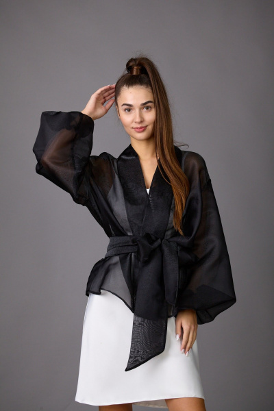 Блуза Rosheli 1171 черный - фото 1