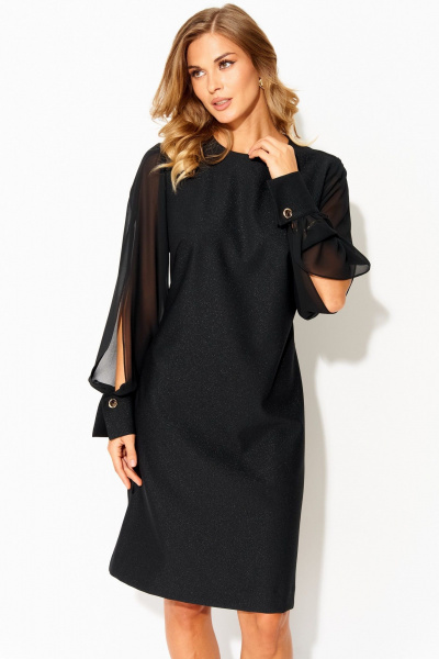 Платье Laikony L-883 черный - фото 12