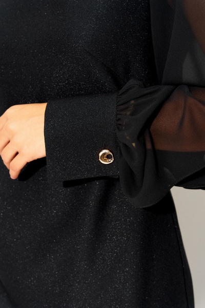 Платье Laikony L-883 черный - фото 4