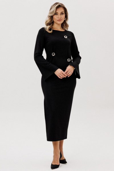 Платье Faufilure C1834 черный - фото 1