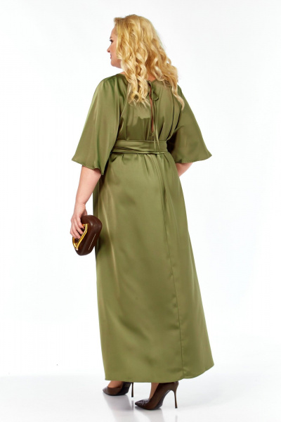 Платье Rishelie 975 олива - фото 4