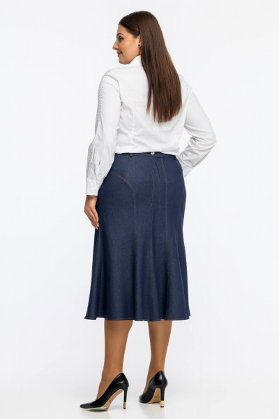 Юбка Avila 1009 синий - фото 4