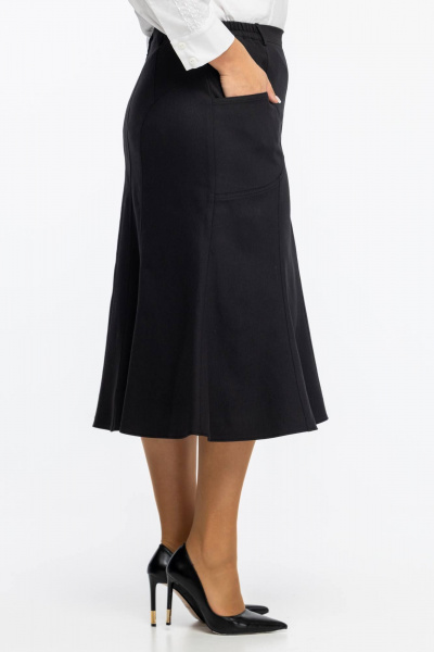 Юбка Avila 1009 черный - фото 3