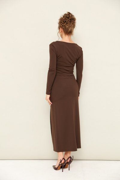 Облегающий топ и юбка из бифлекса с регулируемым кулисом PUR PUR 11-254/2 - фото 5