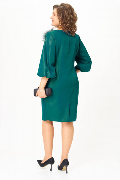 Платье Karina deLux M-1386 изумрудный - фото 7