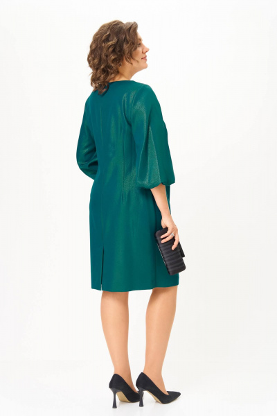 Платье Karina deLux M-1386 изумрудный - фото 3