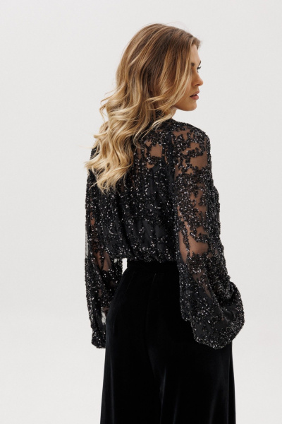 Блуза, топ EOLA 3023 черный - фото 9