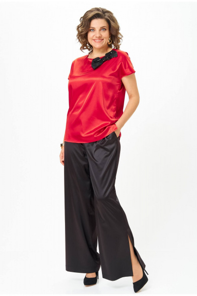Блуза Andina city 5044-25 красный - фото 3