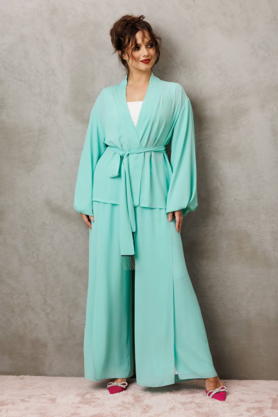 Блуза, брюки Anastasia 1063.1 мята - фото 4