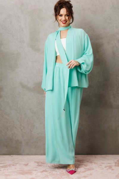 Блуза, брюки Anastasia 1063.1 мята - фото 3