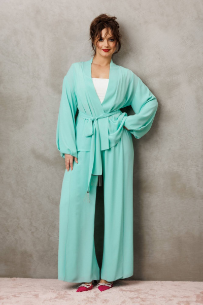 Блуза, брюки Anastasia 1063.1 мята - фото 1