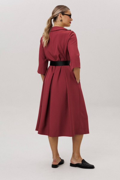 Платье Anastasia 1108.4 брусника - фото 8