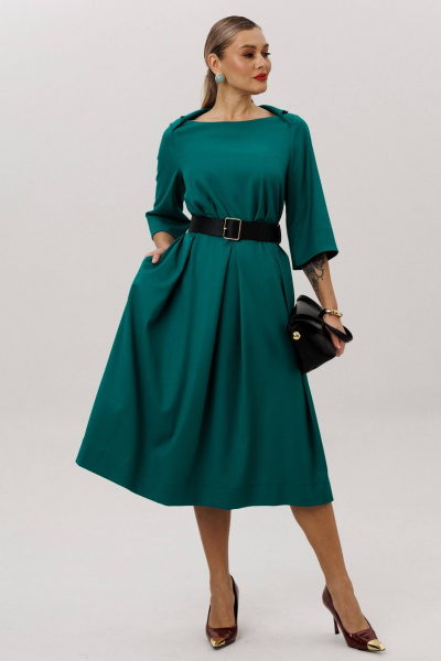 Платье Anastasia 1108.4 малахит - фото 8