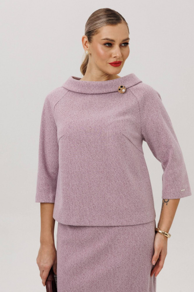 Блуза, юбка Anastasia 1163 лаванда - фото 6