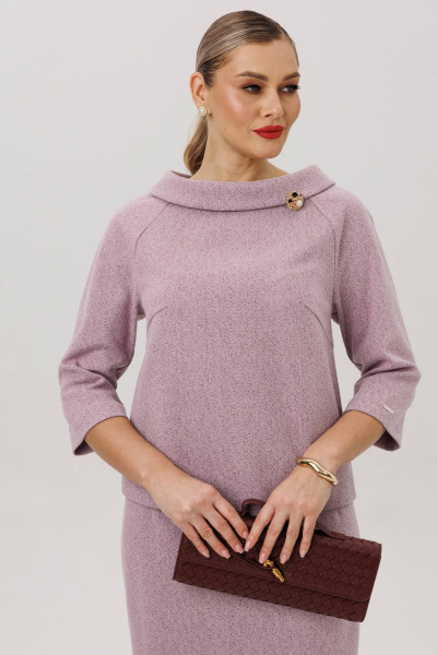 Блуза, юбка Anastasia 1163 лаванда - фото 5