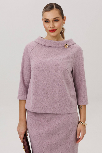 Блуза, юбка Anastasia 1163 лаванда - фото 3