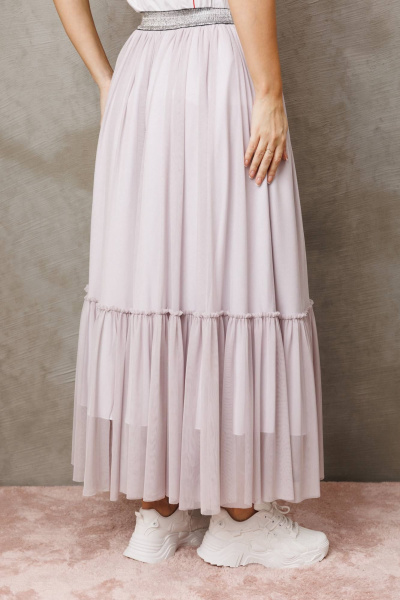 Юбка Anastasia 1296 французский серый - фото 6