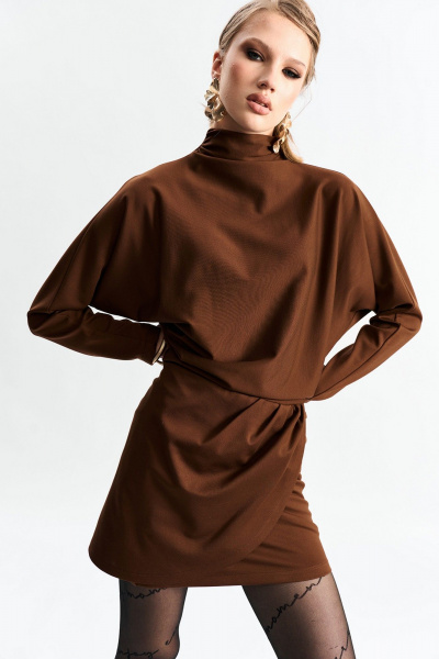 Платье MilMil 1261 корица - фото 3