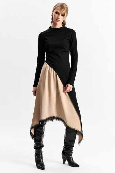 Юбка MilMil 1266 золото - фото 11