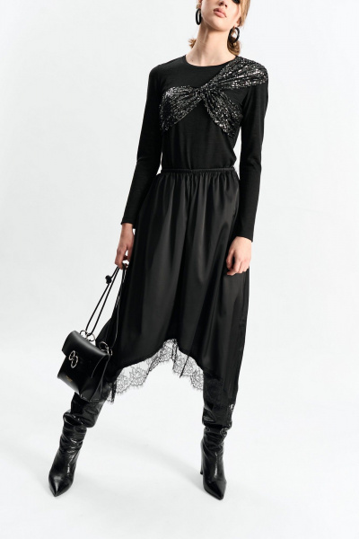 Джемпер MilMil 1267 черный - фото 3